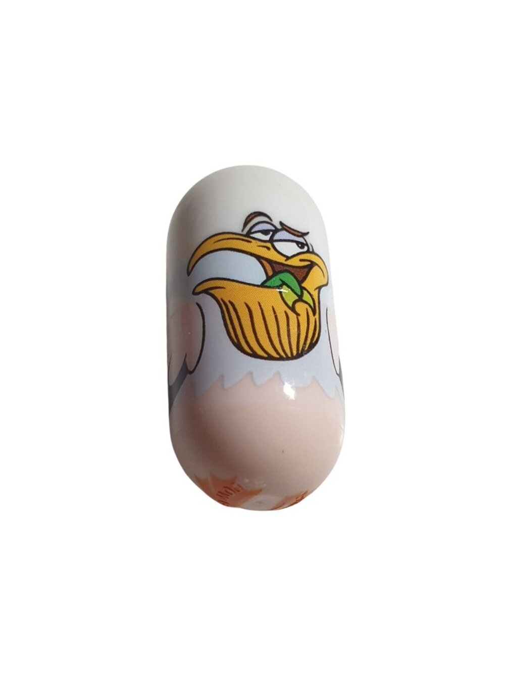 Mighty Beanz Pelican Bean 137 Collectible Toy Figure White Orange 2003 Series 3
